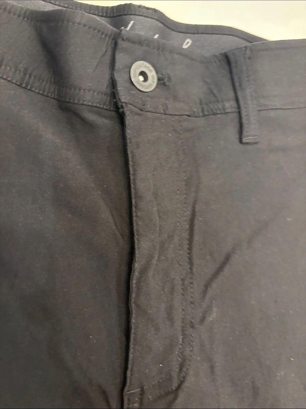 Weatherproof Men's Straight Chinos in black- 36x34